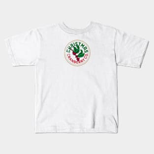 Christmas Cranberry Co Badge Kids T-Shirt